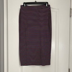 Old Navy Striped Knit Pencil Skirt Size M